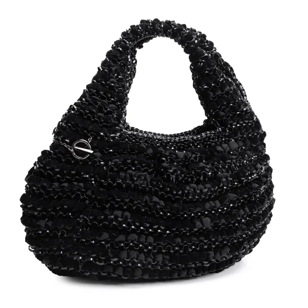 ANTEPRIMA Taping Wire Hand Bag Black  K-163604_001