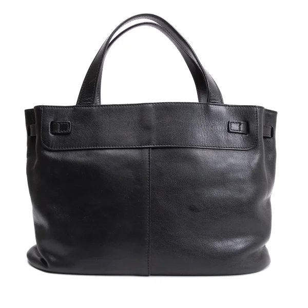 FURLA Belted Leather Tote Bag K-163606_004