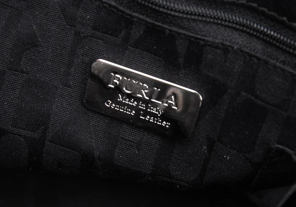 FURLA Belted Leather Tote Bag K-163606_014