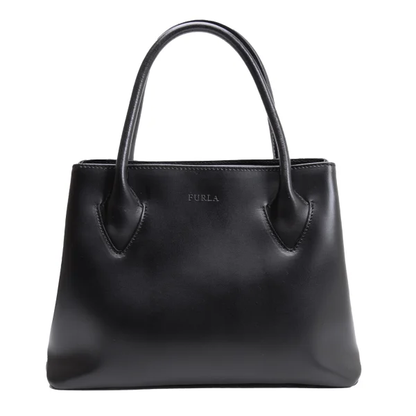 FURLA Logo Emboss Leather Hand Bag K-163607_002