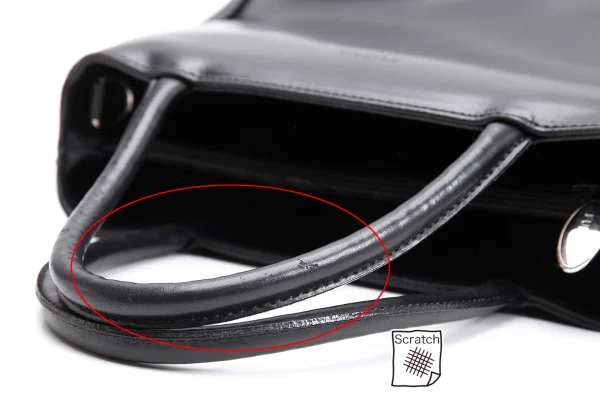 FURLA Logo Emboss Leather Hand Bag K-163608_007