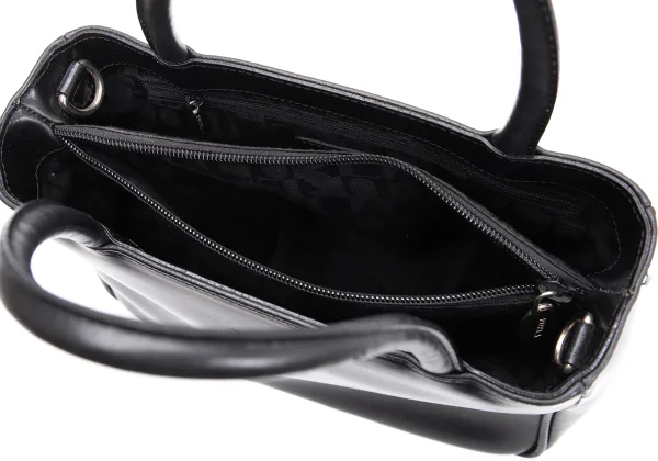 FURLA Logo Emboss Leather Hand Bag K-163608_010