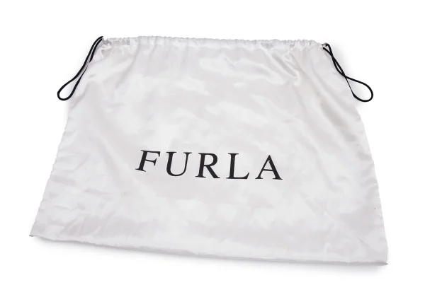 FURLA Logo Emboss Leather Hand Bag K-163608_012