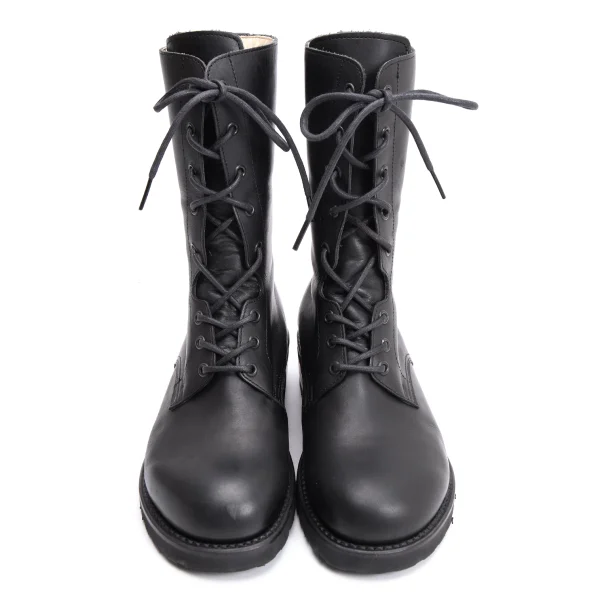 MARGARET HOWELL Lace Up Leather Boots K-163612_002