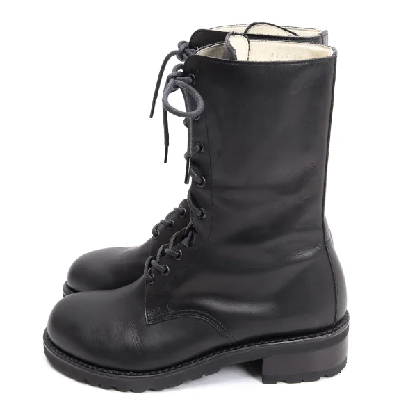 MARGARET HOWELL Lace Up Leather Boots K-163612_004