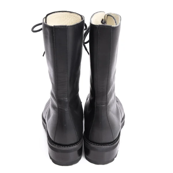 MARGARET HOWELL Lace Up Leather Boots K-163612_005