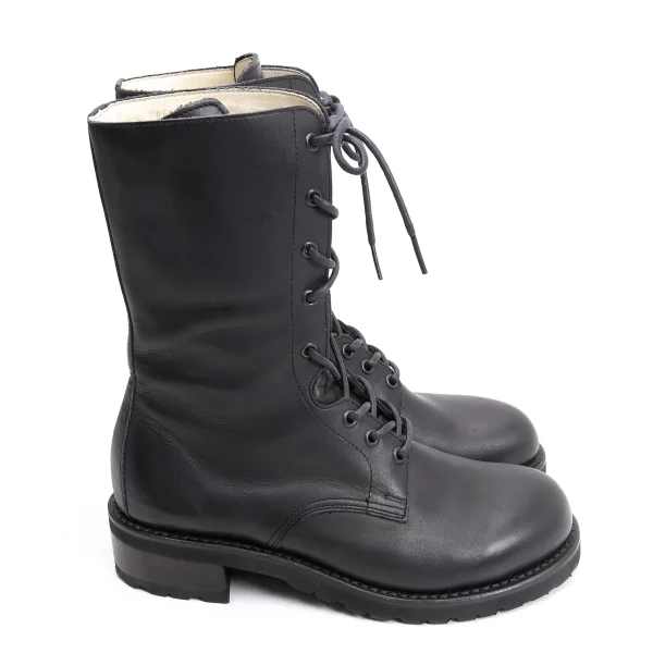 MARGARET HOWELL Lace Up Leather Boots K-163612_006