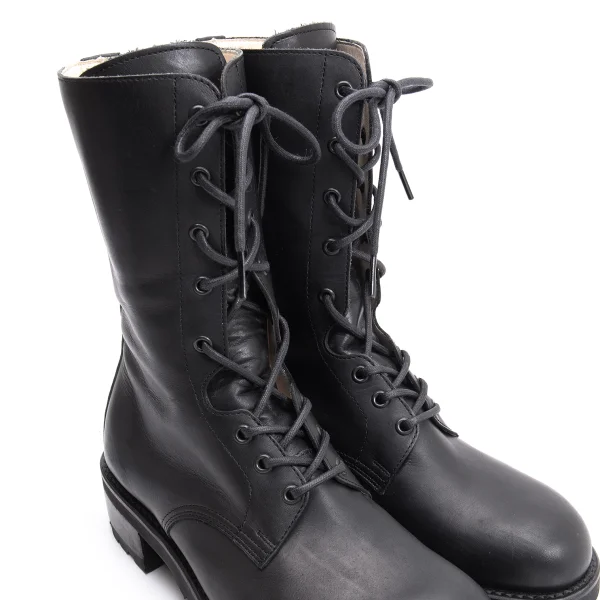 MARGARET HOWELL Lace Up Leather Boots K-163612_007