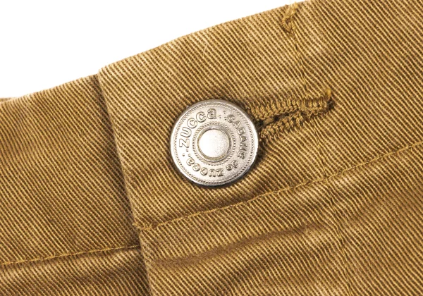 zucca dayz Dyed Button Front Cotton Skirt K-163613_005