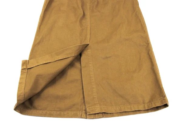 zucca dayz Dyed Button Front Cotton Skirt K-163613_015