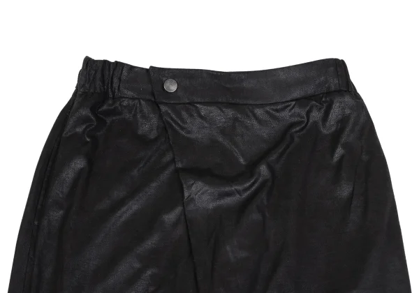 Unbranded Poly Shiny Half Wrap Design Pants K-163615_002
