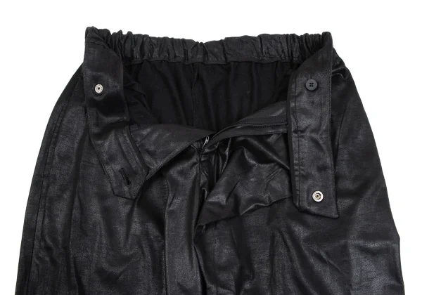 Unbranded Poly Shiny Half Wrap Design Pants K-163615_005