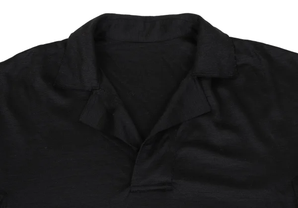 Unbranded Wool Back Flap Design Polo Shirt K-163616_003