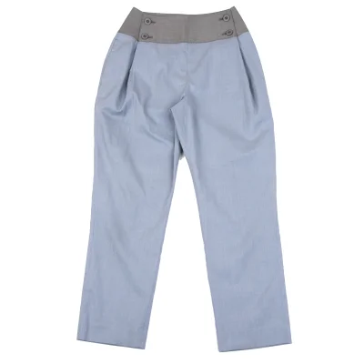 ISSEY MIYAKE Bicolor Tapered Marine Pants