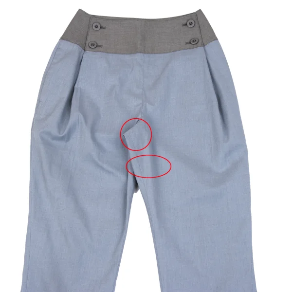 ISSEY MIYAKE Bicolor Tapered Marine Pants K-163617_002