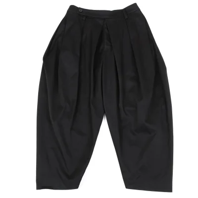 ISSEY MIYAKE Tuck Design Wide Tapered Pants