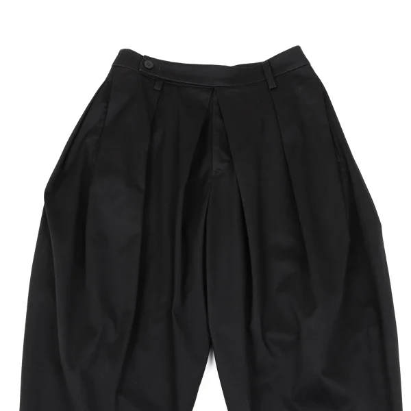 ISSEY MIYAKE Tuck Design Wide Tapered Pants K-163618_002