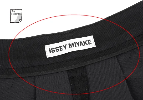 ISSEY MIYAKE Tuck Design Wide Tapered Pants K-163618_008