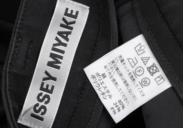 ISSEY MIYAKE Tuck Design Wide Tapered Pants K-163618_015
