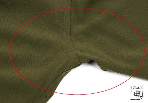 ISSEY MIYAKE Poly Stand Collar Shirt K-163619_005