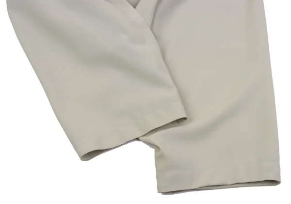 ISSEY MIYAKE 132 5. Poly Flap Design Drape Dropped Crotch Pants K-163620_007