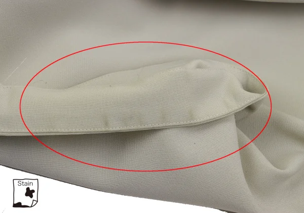 ISSEY MIYAKE 132 5. Poly Flap Design Drape Dropped Crotch Pants K-163620_009