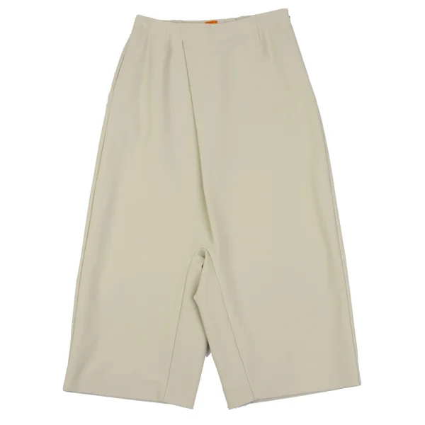 ISSEY MIYAKE HaaT Stretch Tuck Dropped Crotch Pants Beige 1 K-163621_001