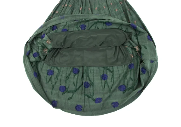 ISSEY MIYAKE HaaT Botanical Embroidery Design Skirt K-163622_008