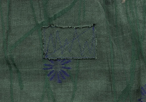 ISSEY MIYAKE HaaT Botanical Embroidery Design Skirt K-163622_013