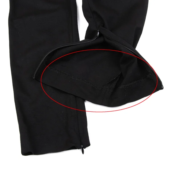 ISSEY MIYAKE HaaT Rayon Stretch Hem Zip Pants K-163625_008