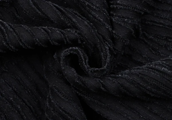 ISSEY MIYAKE HaaT Cutting Design Mesh Dropped Crotch Pants K-163626_010