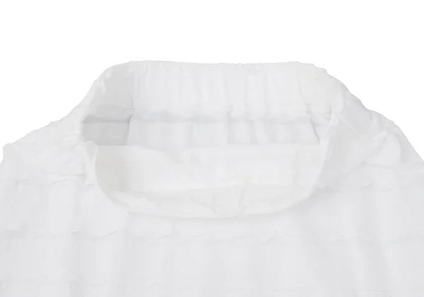 ISSEY MIYAKE HaaT Blend Stripe Tiered Skirt K-163629_004