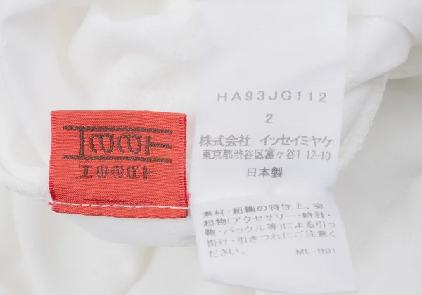 ISSEY MIYAKE HaaT Blend Stripe Tiered Skirt K-163629_011