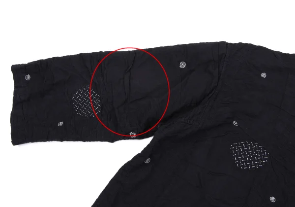 ISSEY MIYAKE HaaT Cotton Stitch Design Stand Collar Jacket K-163630_007