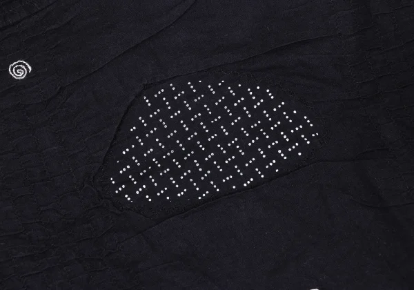 ISSEY MIYAKE HaaT Cotton Stitch Design Stand Collar Jacket K-163630_013