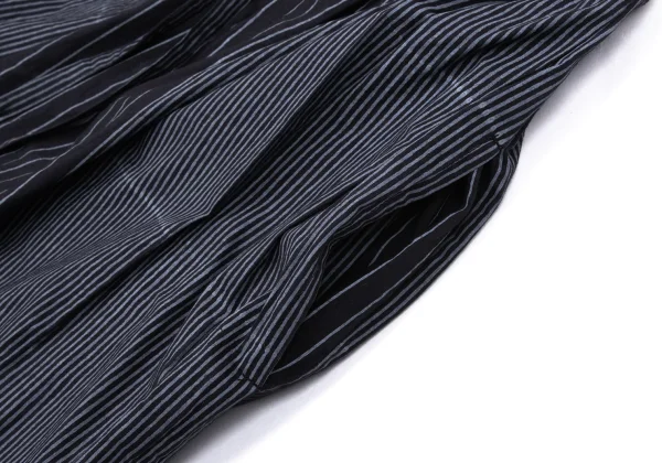 ISSEY MIYAKE HaaT Dyed Stripe Dot Switching Wide Pants K-163631_004