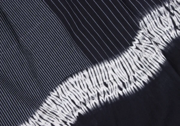 ISSEY MIYAKE HaaT Dyed Stripe Dot Switching Wide Pants K-163631_009