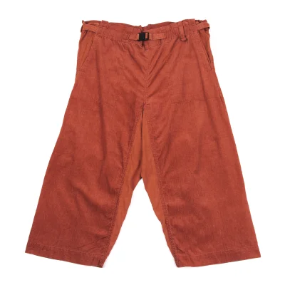 ISSEY MIYAKE me Switching Belted Corduroy Pants