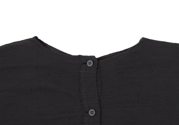 ISSEY MIYAKE me Flocked Print Crepe Pleated Cardigan K-163633_003