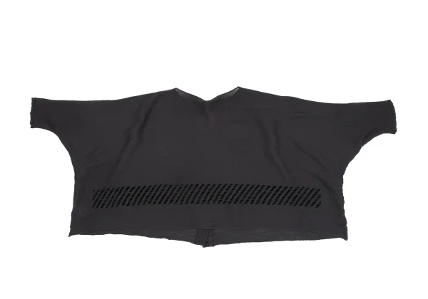 ISSEY MIYAKE me Flocked Print Crepe Pleated Cardigan K-163633_009