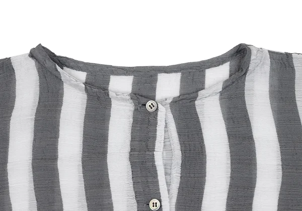 ISSEY MIYAKE me Dyed Striped Pleats Cardigan K-163634_003