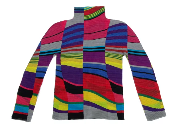 Unbranded Stretch Pleated Colorful T Shirt K-163637_002