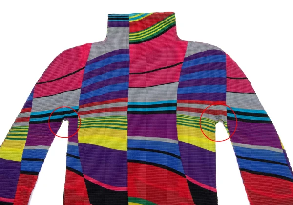 Unbranded Stretch Pleated Colorful T Shirt K-163637_003