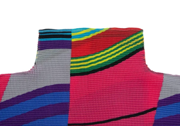 Unbranded Stretch Pleated Colorful T Shirt K-163637_006