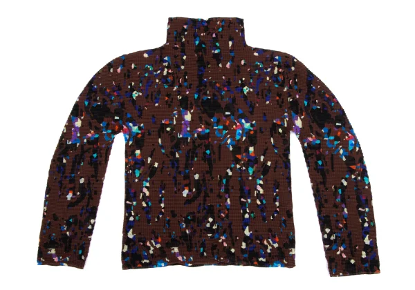 Unbranded Stretch Pleated Printed T Shirt K-163638_002