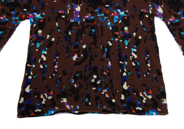 Unbranded Stretch Pleated Printed T Shirt K-163638_007