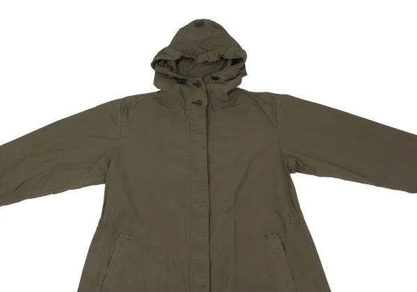 ISSEY MIYAKE me Poly Nylon Hooded Coat K-163644_003