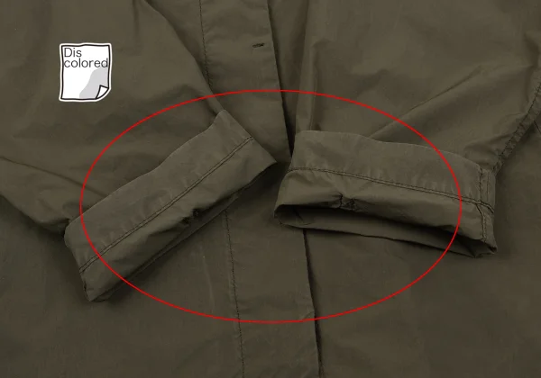 ISSEY MIYAKE me Poly Nylon Hooded Coat K-163644_010