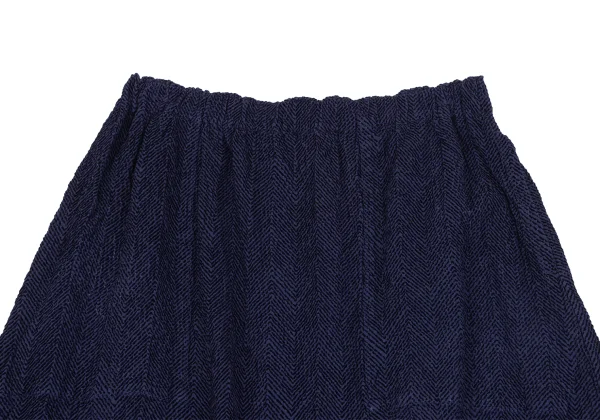 ISSEY MIYAKE me Dyed Herringbone Dropped Crotch Pants K-163647_002