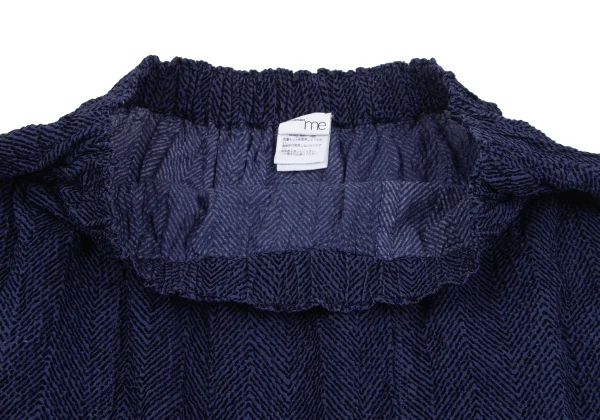 ISSEY MIYAKE me Dyed Herringbone Dropped Crotch Pants K-163647_004